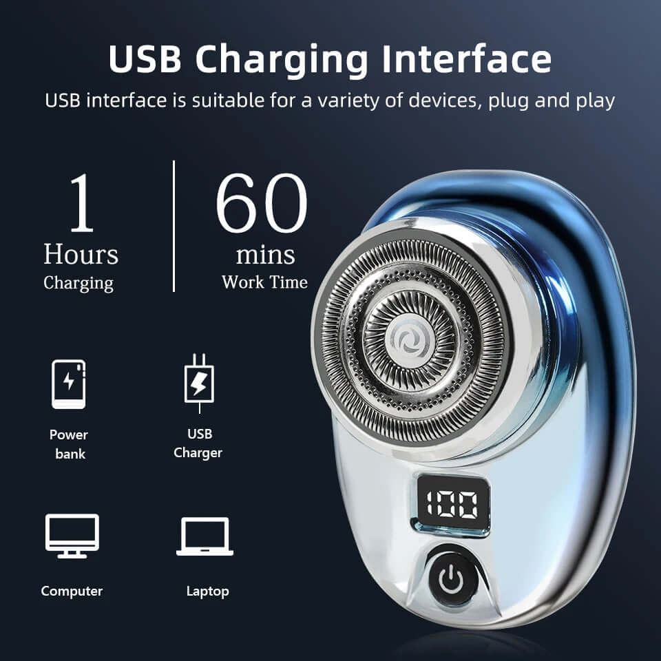 GlidePro Micro™ – Ultra-Portable Shaver
