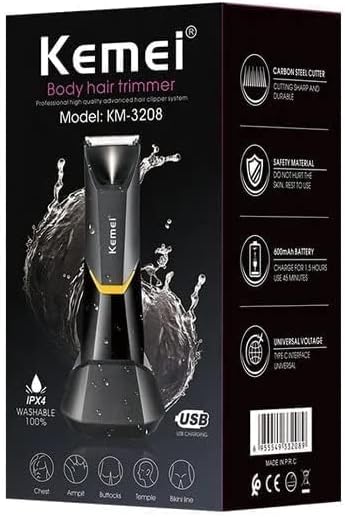 KEMEI KM-3208 Professional Body Hair Trimmer