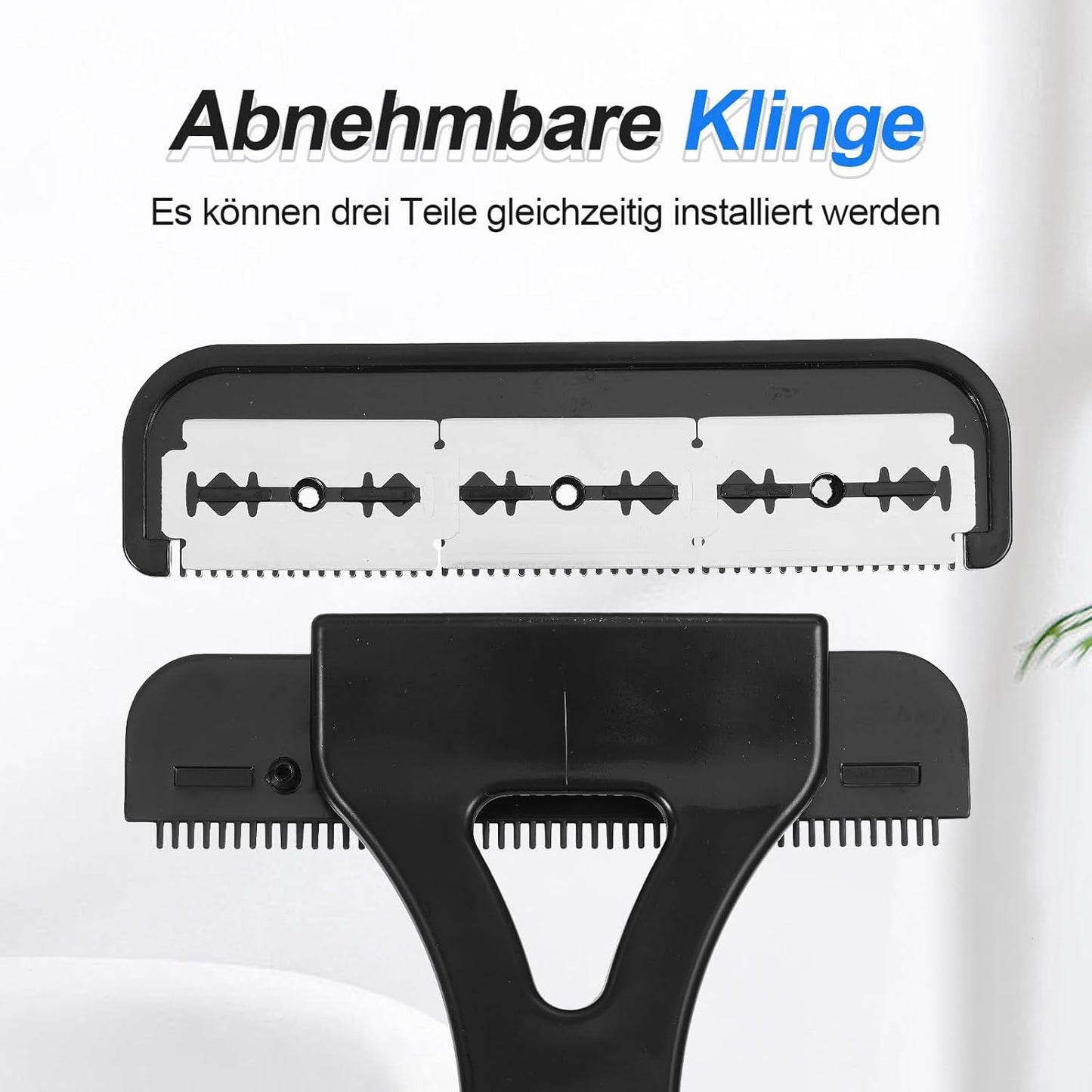 Foldable 5-Blade Back Shaver for Men – removable, manual razor for back, body, legs, and hands.
