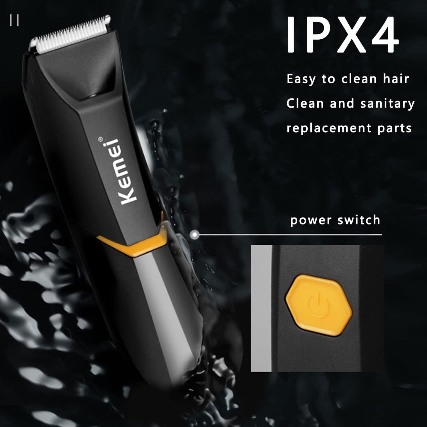 KEMEI KM-3208 Professional Body Hair Trimmer