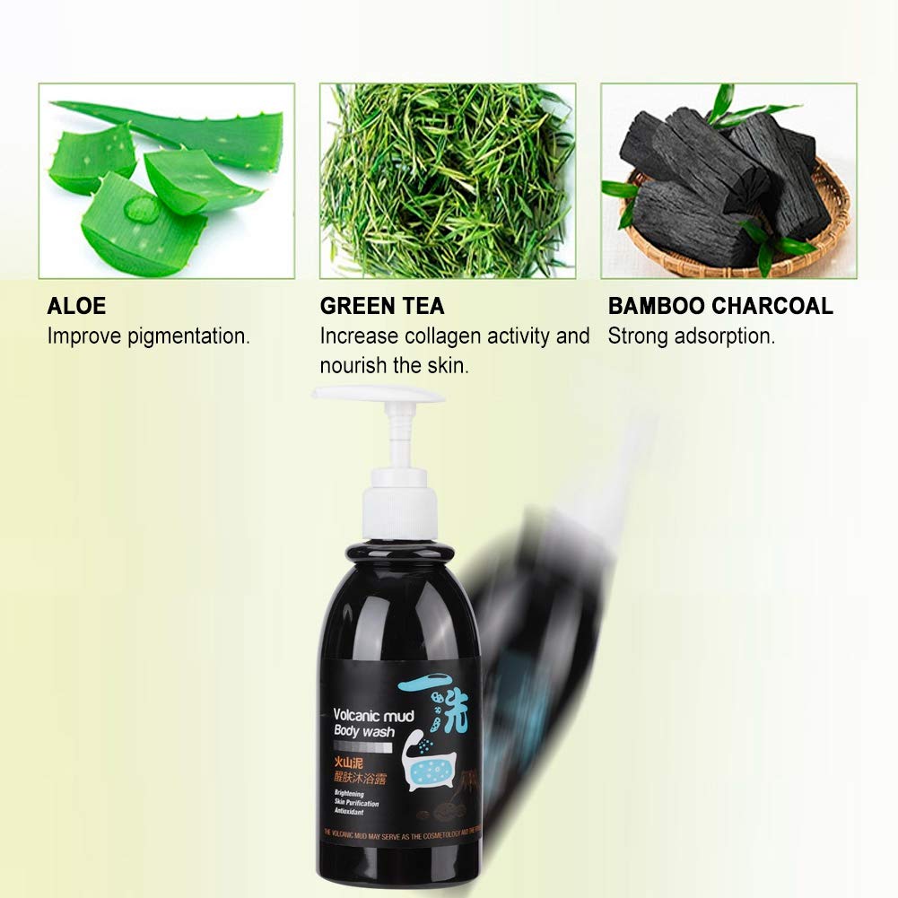 VolcaPure™ Volcanic Mud Body Wash – Mineral-Rich Detox Cleanse & Skin Reviver