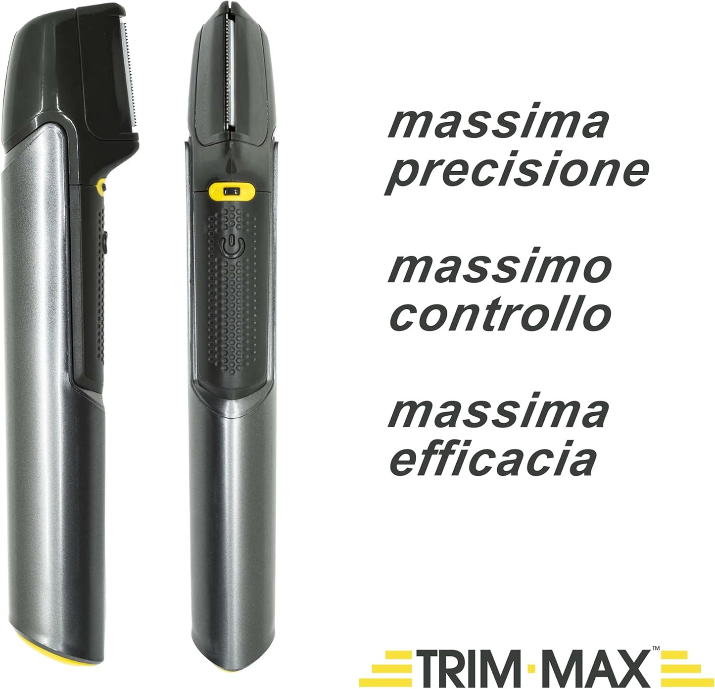 TRIM-MAX 5-in-1 Cordless Electric Shaver – LED precision trimmer for beard, hair, body, neck, nose, and ears.