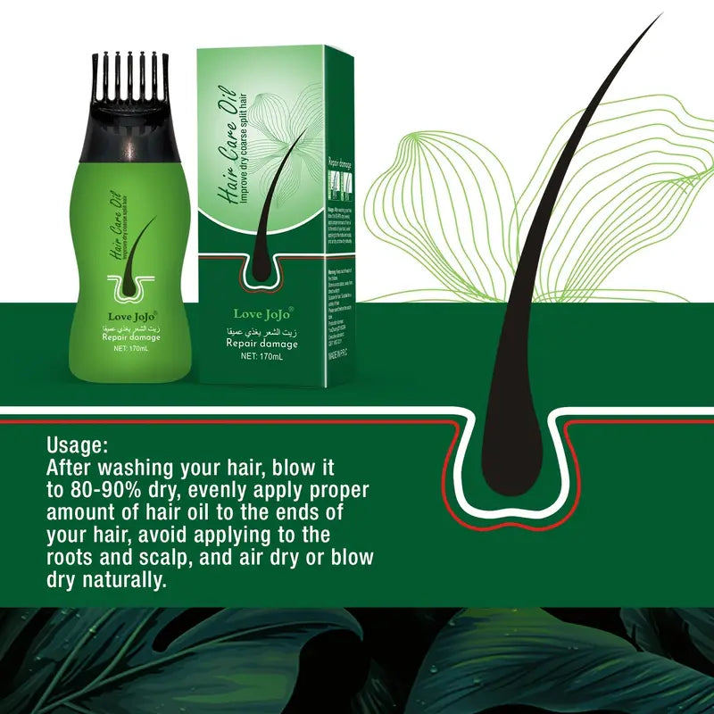 SilvaCare™ Revitalizing Hair Elixir -- Smooth & Shine Hair Serum