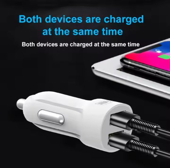 Dual USB Car Charger Adapter