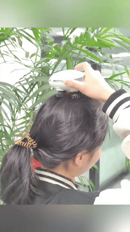 Functional Head Massager © LED Therapy