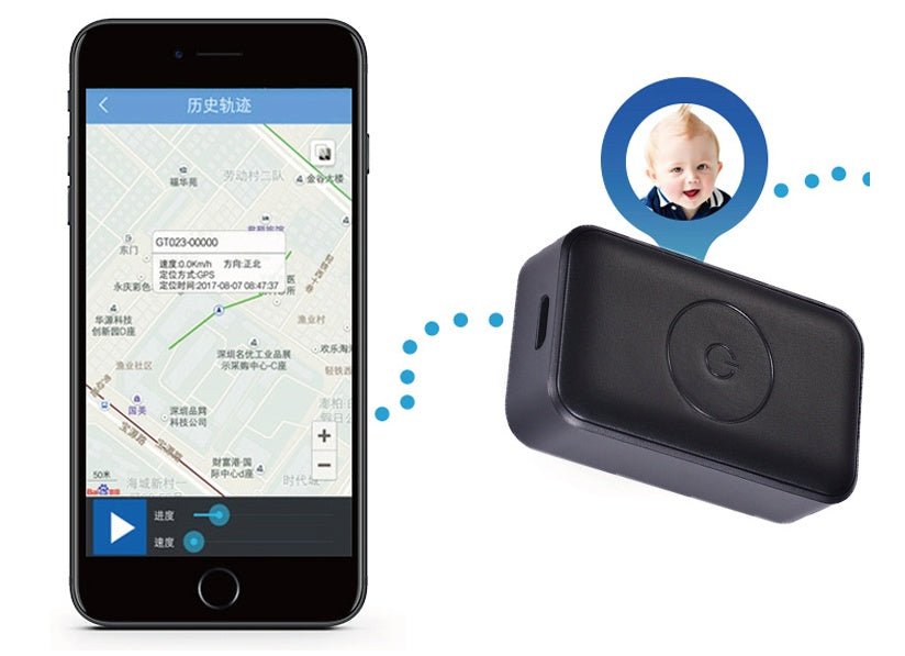 GPS Locator Car Children And Old People Tracker Anti-Loss Miniature Personal Tracker