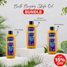 Hemani Shifa Natural Massage Oil – Herbal Pain & Stress Relief