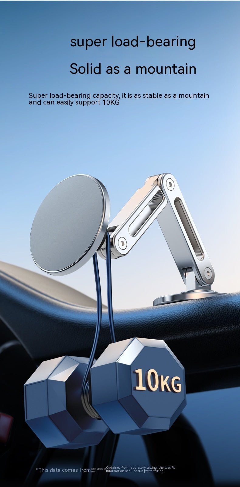 Magnetic Car Phone Holder Hanging 360 Degree Rotating
