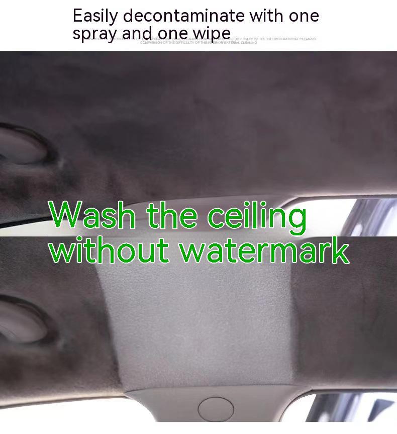 Wash Free Fabric Roof Foam Decontamination Cleaner