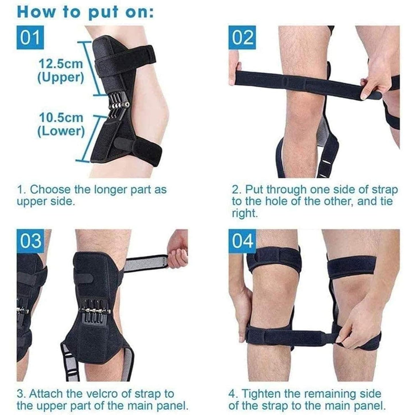 MoveZen™ Resistance Knee Support – Protects Kneecaps & Enhances Stability and Strength