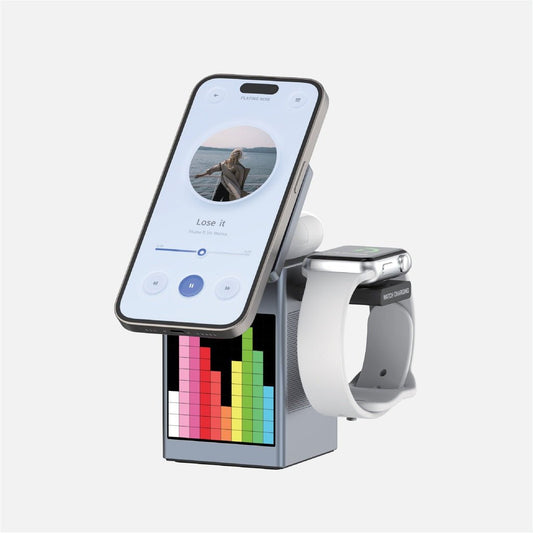 Bluetooth Speaker with Wireless Charger ©