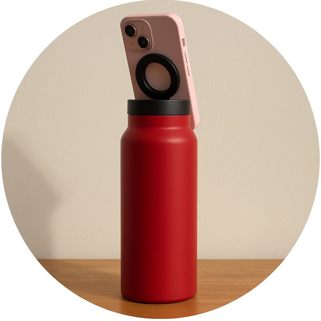 Byoul - Vacuum Insulated Water Bottle with Holder