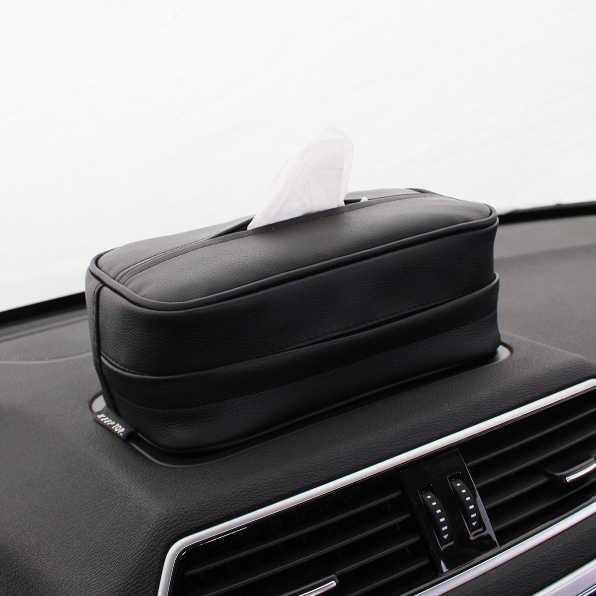 Car PU Hanging Leather Box  Paper Bag