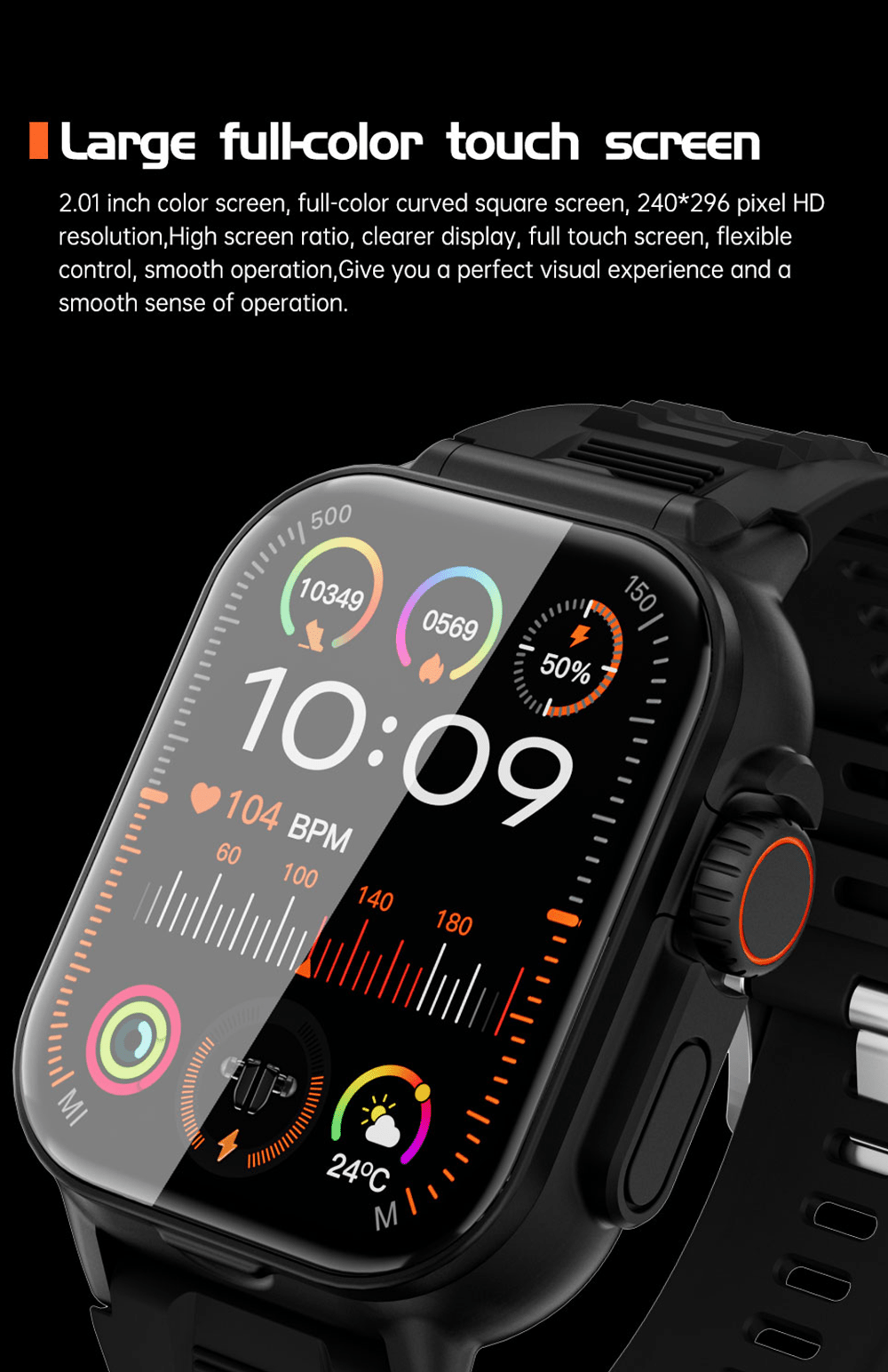Hepu - 2-in-1 Smart Watch