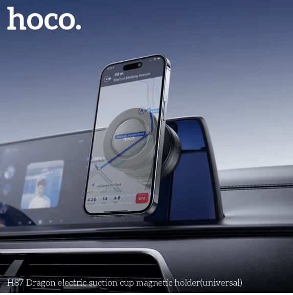 Hoco - Dragon Electric Suction-Cup Magnetic Holder (Universal)