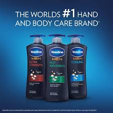Vaseline - Men Fast Absorbing 3-in-1 Lotion