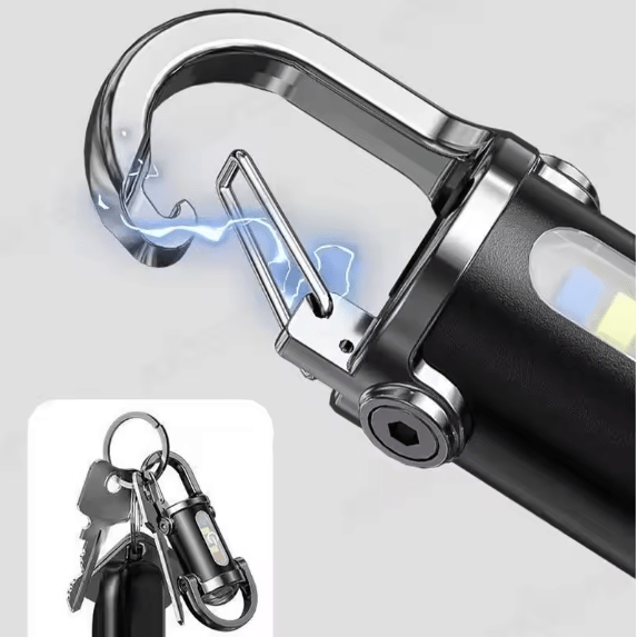 Mini Multifunction Keychain Flashlight