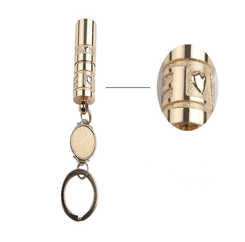 Outdoor emergency light waterproof mini portable LED flashlight keychain