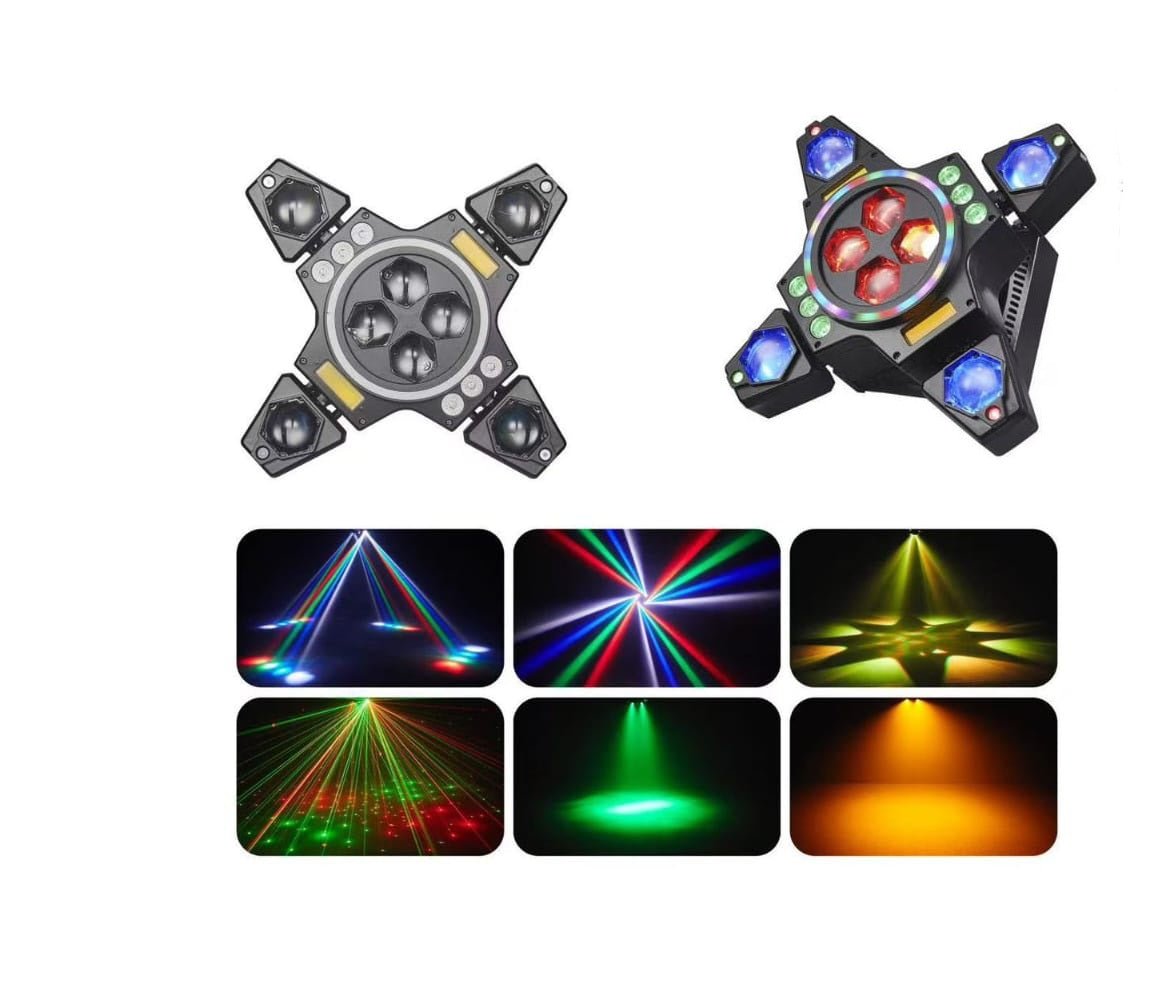 Small Whirlwinds 6-in-1 Stage Light ©